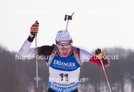 06.02.2015, Nove Mesto, Czech Republic (CZE): Simon Eder (AUT) - IBU world cup biathlon, training, Nove Mesto (CZE). www.nordicfocus.com. © Manzoni/NordicFocus. Every downloaded picture is fee-liable.