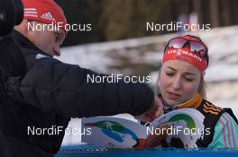 05.02.2015, Nove Mesto, Czech Republic (CZE): Luise Kummer (GER) - IBU world cup biathlon, training, Nove Mesto (CZE). www.nordicfocus.com. © Manzoni/NordicFocus. Every downloaded picture is fee-liable.