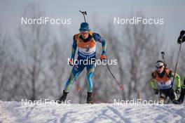 12.02.2015, Oslo, Norway (NOR): Fredrik Lindstroem (SWE) - IBU world cup biathlon Holmenkollen, individual men, Oslo (NOR). www.nordicfocus.com. © Manzoni/NordicFocus. Every downloaded picture is fee-liable.