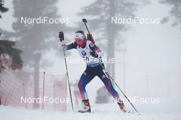12.02.2015, Oslo, Norway (NOR): Annalies Cook (USA) - IBU world cup biathlon Holmenkollen, individual women, Oslo (NOR). www.nordicfocus.com. © Manzoni/NordicFocus. Every downloaded picture is fee-liable.