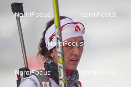 12.02.2015, Oslo, Norway (NOR): Monika Hojnisz (POL) - IBU world cup biathlon Holmenkollen, individual women, Oslo (NOR). www.nordicfocus.com. © Manzoni/NordicFocus. Every downloaded picture is fee-liable.