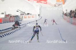 12.02.2015, Oslo, Norway (NOR): Elisabeth Hoegberg (SWE) - IBU world cup biathlon Holmenkollen, individual women, Oslo (NOR). www.nordicfocus.com. © Manzoni/NordicFocus. Every downloaded picture is fee-liable.