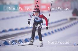 12.02.2015, Oslo, Norway (NOR): Megan Heinicke (CAN) - IBU world cup biathlon Holmenkollen, individual women, Oslo (NOR). www.nordicfocus.com. © Manzoni/NordicFocus. Every downloaded picture is fee-liable.