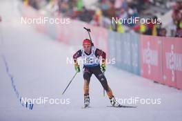 12.02.2015, Oslo, Norway (NOR): Laura Dahlmeier (GER) - IBU world cup biathlon Holmenkollen, individual women, Oslo (NOR). www.nordicfocus.com. © Manzoni/NordicFocus. Every downloaded picture is fee-liable.