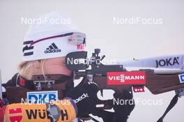 12.02.2015, Oslo, Norway (NOR): Miriam Goessner (GER) - IBU world cup biathlon Holmenkollen, individual women, Oslo (NOR). www.nordicfocus.com. © Manzoni/NordicFocus. Every downloaded picture is fee-liable.