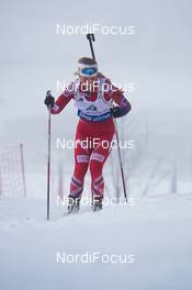 12.02.2015, Oslo, Norway (NOR): Tiril Eckhoff (NOR) - IBU world cup biathlon Holmenkollen, individual women, Oslo (NOR). www.nordicfocus.com. © Manzoni/NordicFocus. Every downloaded picture is fee-liable.