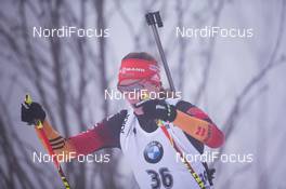 12.02.2015, Oslo, Norway (NOR): Vanessa Hinz (GER) - IBU world cup biathlon Holmenkollen, individual women, Oslo (NOR). www.nordicfocus.com. © Manzoni/NordicFocus. Every downloaded picture is fee-liable.
