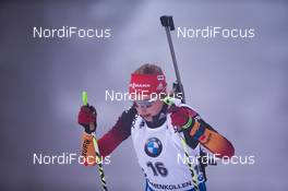 12.02.2015, Oslo, Norway (NOR): Franziska Preuss (GER) - IBU world cup biathlon Holmenkollen, individual women, Oslo (NOR). www.nordicfocus.com. © Manzoni/NordicFocus. Every downloaded picture is fee-liable.