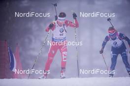 12.02.2015, Oslo, Norway (NOR): Dorothea Wierer (ITA) - IBU world cup biathlon Holmenkollen, individual women, Oslo (NOR). www.nordicfocus.com. © Manzoni/NordicFocus. Every downloaded picture is fee-liable.