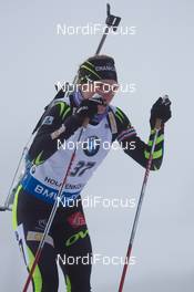 12.02.2015, Oslo, Norway (NOR): Enora Latuilliere (FRA) - IBU world cup biathlon Holmenkollen, individual women, Oslo (NOR). www.nordicfocus.com. © Manzoni/NordicFocus. Every downloaded picture is fee-liable.