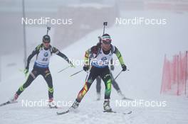 12.02.2015, Oslo, Norway (NOR): Nadezhda Skardino (BLR) - IBU world cup biathlon Holmenkollen, individual women, Oslo (NOR). www.nordicfocus.com. © Manzoni/NordicFocus. Every downloaded picture is fee-liable.