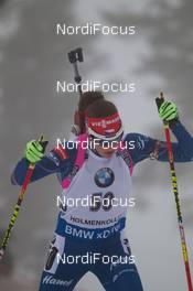 12.02.2015, Oslo, Norway (NOR): Jitka Landova (CZE) - IBU world cup biathlon Holmenkollen, individual women, Oslo (NOR). www.nordicfocus.com. © Manzoni/NordicFocus. Every downloaded picture is fee-liable.