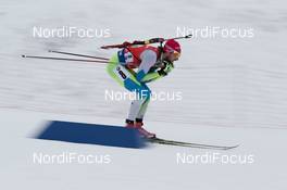 15.02.2015, Oslo, Norway (NOR): Jakov Fak (SLO) - IBU world cup biathlon Holmenkollen, relay men, Oslo (NOR). www.nordicfocus.com. © Manzoni/NordicFocus. Every downloaded picture is fee-liable.