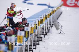15.02.2015, Oslo, Norway (NOR): Serafin Wiestner (SUI) - IBU world cup biathlon Holmenkollen, relay men, Oslo (NOR). www.nordicfocus.com. © Manzoni/NordicFocus. Every downloaded picture is fee-liable.