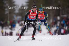 15.02.2015, Oslo, Norway (NOR): Mario Dolder (SUI) - IBU world cup biathlon Holmenkollen, relay men, Oslo (NOR). www.nordicfocus.com. © Manzoni/NordicFocus. Every downloaded picture is fee-liable.