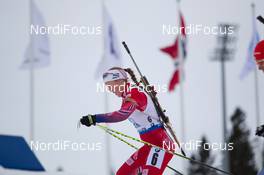 15.02.2015, Oslo, Norway (NOR): Fanny Welle-Strand Horn (NOR) - IBU world cup biathlon Holmenkollen, relay women, Oslo (NOR). www.nordicfocus.com. © Manzoni/NordicFocus. Every downloaded picture is fee-liable.