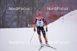 15.02.2015, Oslo, Norway (NOR): Franziska Preuss (GER) - IBU world cup biathlon Holmenkollen, relay women, Oslo (NOR). www.nordicfocus.com. © Manzoni/NordicFocus. Every downloaded picture is fee-liable.