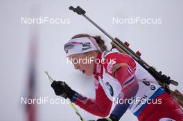 15.02.2015, Oslo, Norway (NOR): Fanny Welle-Strand Horn (NOR) - IBU world cup biathlon Holmenkollen, relay women, Oslo (NOR). www.nordicfocus.com. © Manzoni/NordicFocus. Every downloaded picture is fee-liable.
