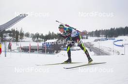 14.02.2015, Oslo, Norway (NOR): Quentin Fillon Maillet (FRA) - IBU world cup biathlon Holmenkollen, sprint men, Oslo (NOR). www.nordicfocus.com. © Manzoni/NordicFocus. Every downloaded picture is fee-liable.