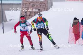 14.02.2015, Oslo, Norway (NOR): Yuryi Liadov (BLR) - IBU world cup biathlon Holmenkollen, sprint men, Oslo (NOR). www.nordicfocus.com. © Manzoni/NordicFocus. Every downloaded picture is fee-liable.