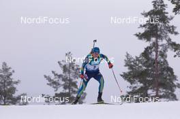 14.02.2015, Oslo, Norway (NOR): Fredrik Lindstroem (SWE) - IBU world cup biathlon Holmenkollen, sprint men, Oslo (NOR). www.nordicfocus.com. © Manzoni/NordicFocus. Every downloaded picture is fee-liable.