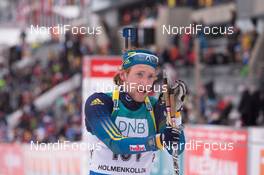 14.02.2015, Oslo, Norway (NOR): Thorstein Stenersen (SWE) - IBU world cup biathlon Holmenkollen, sprint men, Oslo (NOR). www.nordicfocus.com. © Manzoni/NordicFocus. Every downloaded picture is fee-liable.