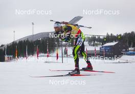 14.02.2015, Oslo, Norway (NOR): Martin Fourcade (FRA) - IBU world cup biathlon Holmenkollen, sprint men, Oslo (NOR). www.nordicfocus.com. © Manzoni/NordicFocus. Every downloaded picture is fee-liable.
