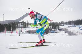 14.02.2015, Oslo, Norway (NOR): Jakov Fak (SLO) - IBU world cup biathlon Holmenkollen, sprint men, Oslo (NOR). www.nordicfocus.com. © Manzoni/NordicFocus. Every downloaded picture is fee-liable.