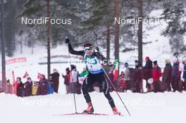 14.02.2015, Oslo, Norway (NOR): Benjamin Weger (SUI) - IBU world cup biathlon Holmenkollen, sprint men, Oslo (NOR). www.nordicfocus.com. © Manzoni/NordicFocus. Every downloaded picture is fee-liable.