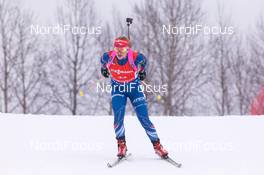 14.02.2015, Oslo, Norway (NOR): Gabriela Soukalova (CZE) - IBU world cup biathlon Holmenkollen, sprint women, Oslo (NOR). www.nordicfocus.com. © Manzoni/NordicFocus. Every downloaded picture is fee-liable.