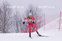 14.02.2015, Oslo, Norway (NOR): Nicole Gontier (ITA) - IBU world cup biathlon Holmenkollen, sprint women, Oslo (NOR). www.nordicfocus.com. © Manzoni/NordicFocus. Every downloaded picture is fee-liable.