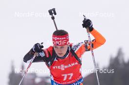 14.02.2015, Oslo, Norway (NOR): Martina Chrapanova (SVK) - IBU world cup biathlon Holmenkollen, sprint women, Oslo (NOR). www.nordicfocus.com. © Manzoni/NordicFocus. Every downloaded picture is fee-liable.