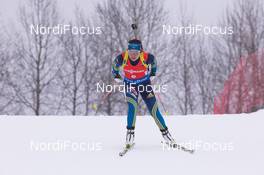 14.02.2015, Oslo, Norway (NOR): Elisabeth Hoegberg (SWE) - IBU world cup biathlon Holmenkollen, sprint women, Oslo (NOR). www.nordicfocus.com. © Manzoni/NordicFocus. Every downloaded picture is fee-liable.