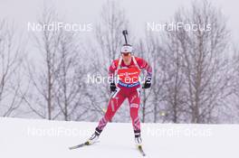 14.02.2015, Oslo, Norway (NOR): Elise Ringen (NOR) - IBU world cup biathlon Holmenkollen, sprint women, Oslo (NOR). www.nordicfocus.com. © Manzoni/NordicFocus. Every downloaded picture is fee-liable.