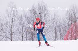 14.02.2015, Oslo, Norway (NOR): Daria Virolaynen (RUS) - IBU world cup biathlon Holmenkollen, sprint women, Oslo (NOR). www.nordicfocus.com. © Manzoni/NordicFocus. Every downloaded picture is fee-liable.