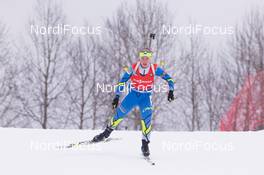 14.02.2015, Oslo, Norway (NOR): Kadri Lehtla (EST) - IBU world cup biathlon Holmenkollen, sprint women, Oslo (NOR). www.nordicfocus.com. © Manzoni/NordicFocus. Every downloaded picture is fee-liable.