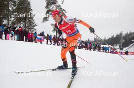 14.02.2015, Oslo, Norway (NOR): Jana Gerekova (SVK) - IBU world cup biathlon Holmenkollen, sprint women, Oslo (NOR). www.nordicfocus.com. © Manzoni/NordicFocus. Every downloaded picture is fee-liable.