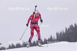 14.02.2015, Oslo, Norway (NOR): Thekla Brun-Lie (NOR) - IBU world cup biathlon Holmenkollen, sprint women, Oslo (NOR). www.nordicfocus.com. © Manzoni/NordicFocus. Every downloaded picture is fee-liable.