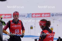 14.02.2015, Oslo, Norway (NOR): Vanessa Hinz (GER) - IBU world cup biathlon Holmenkollen, sprint women, Oslo (NOR). www.nordicfocus.com. © Manzoni/NordicFocus. Every downloaded picture is fee-liable.