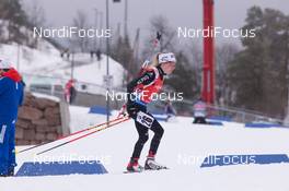 14.02.2015, Oslo, Norway (NOR): Elisa Gasparin (SUI) - IBU world cup biathlon Holmenkollen, sprint women, Oslo (NOR). www.nordicfocus.com. © Manzoni/NordicFocus. Every downloaded picture is fee-liable.
