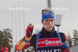 11.02.2015, Oslo, Norway (NOR): Simon Schempp (GER) - IBU world cup biathlon Holmenkollen, training, Oslo (NOR). www.nordicfocus.com. © Manzoni/NordicFocus. Every downloaded picture is fee-liable.