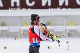 19.03.2015, Khanty-Mansiysk, Russia (RUS): Brendan Green (CAN) - IBU world cup biathlon, sprint men, Khanty-Mansiysk (RUS). www.nordicfocus.com. © Manzoni/NordicFocus. Every downloaded picture is fee-liable.