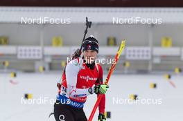 19.03.2015, Khanty-Mansiysk, Russia (RUS): Nathan Smith (CAN) - IBU world cup biathlon, sprint men, Khanty-Mansiysk (RUS). www.nordicfocus.com. © Manzoni/NordicFocus. Every downloaded picture is fee-liable.