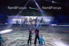 18.03.2015, Khanty-Mansiysk, Russia (RUS): Event Feature: dance and light show - IBU world cup biathlon, opening ceremony, Khanty-Mansiysk (RUS). www.nordicfocus.com. © Manzoni/NordicFocus. Every downloaded picture is fee-liable.