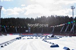 18.03.2015, Khanty-Mansiysk, Russia (RUS): Event Feature: the final part of the biathlon stadium - IBU world cup biathlon, training, Khanty-Mansiysk (RUS). www.nordicfocus.com. © Manzoni/NordicFocus. Every downloaded picture is fee-liable.