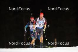 12.03.2015, Kontiolahti, Finland (FIN): Arnd Peiffer (GER) - IBU world championships biathlon, individual men, Kontiolahti (FIN). www.nordicfocus.com. © NordicFocus. Every downloaded picture is fee-liable.