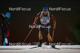 12.03.2015, Kontiolahti, Finland (FIN): Eric Lesser (GER) - IBU world championships biathlon, individual men, Kontiolahti (FIN). www.nordicfocus.com. © NordicFocus. Every downloaded picture is fee-liable.