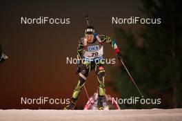 12.03.2015, Kontiolahti, Finland (FIN): Quentin Fillon Maillet (FRA) - IBU world championships biathlon, individual men, Kontiolahti (FIN). www.nordicfocus.com. © NordicFocus. Every downloaded picture is fee-liable.