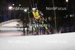 12.03.2015, Kontiolahti, Finland (FIN): Martin Fourcade (FRA) - IBU world championships biathlon, individual men, Kontiolahti (FIN). www.nordicfocus.com. © NordicFocus. Every downloaded picture is fee-liable.