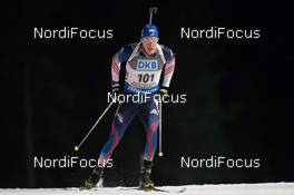 12.03.2015, Kontiolahti, Finland (FIN): Leif Nordgren (USA) - IBU world championships biathlon, individual men, Kontiolahti (FIN). www.nordicfocus.com. © NordicFocus. Every downloaded picture is fee-liable.